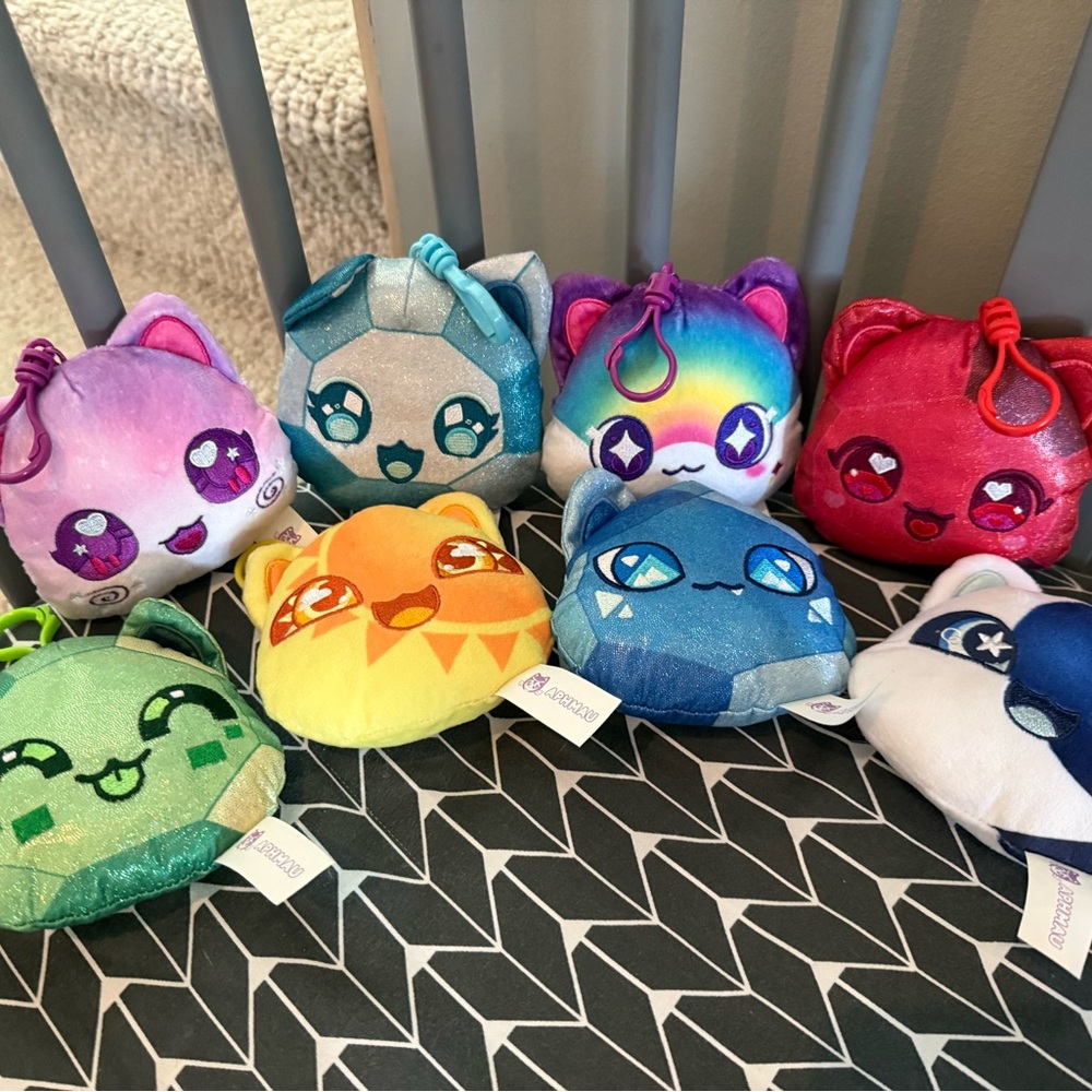 Aphmau Celestial Plush Clips *Complete Set*